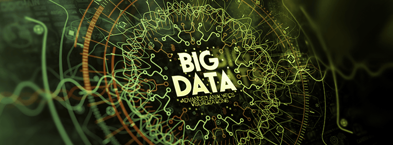 abstract image showing big data
