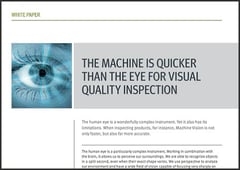 cover white paper vision inspection