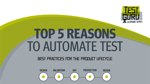 E-Book Cover - Top 5 Reasons to Automate Test