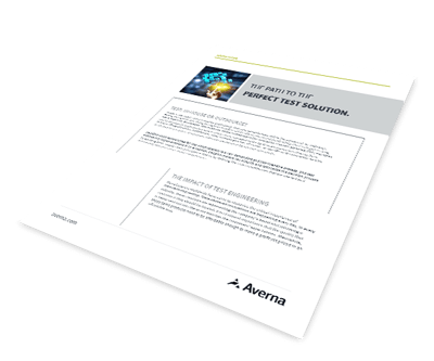 Cover of the whitepaper - The Path to the Perfect Test Solution