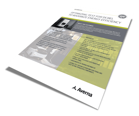 Cover of high-power testing case study for dcbel home energy management system