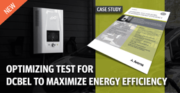 Cover - Optimizing Test for DCBEL to Maximize Energy Efficiency