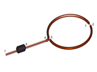 Split Ring Magnetic Loop Probe