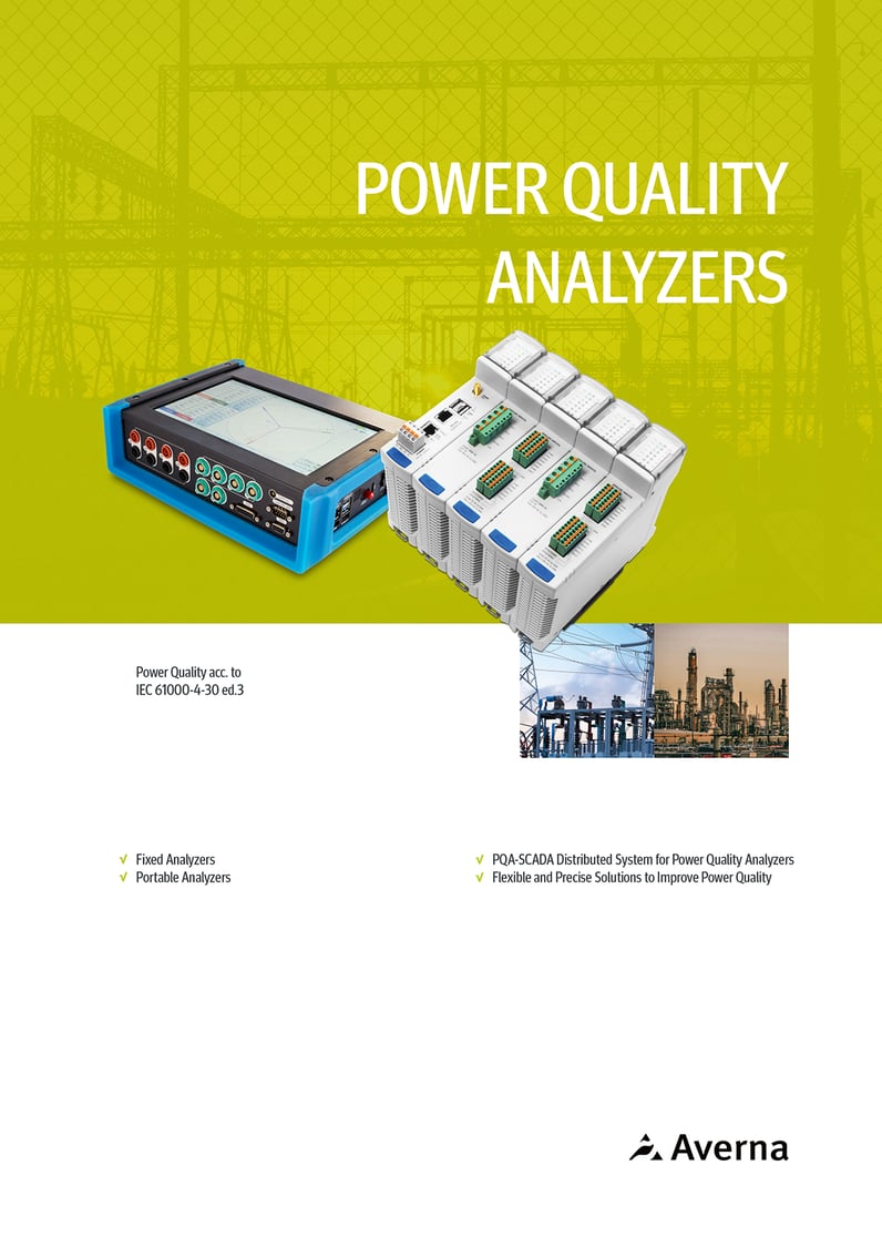 Power Quality Analyzers Brochure Averna