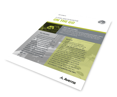 Brochure Cover - A Total Health Monitor on the Go